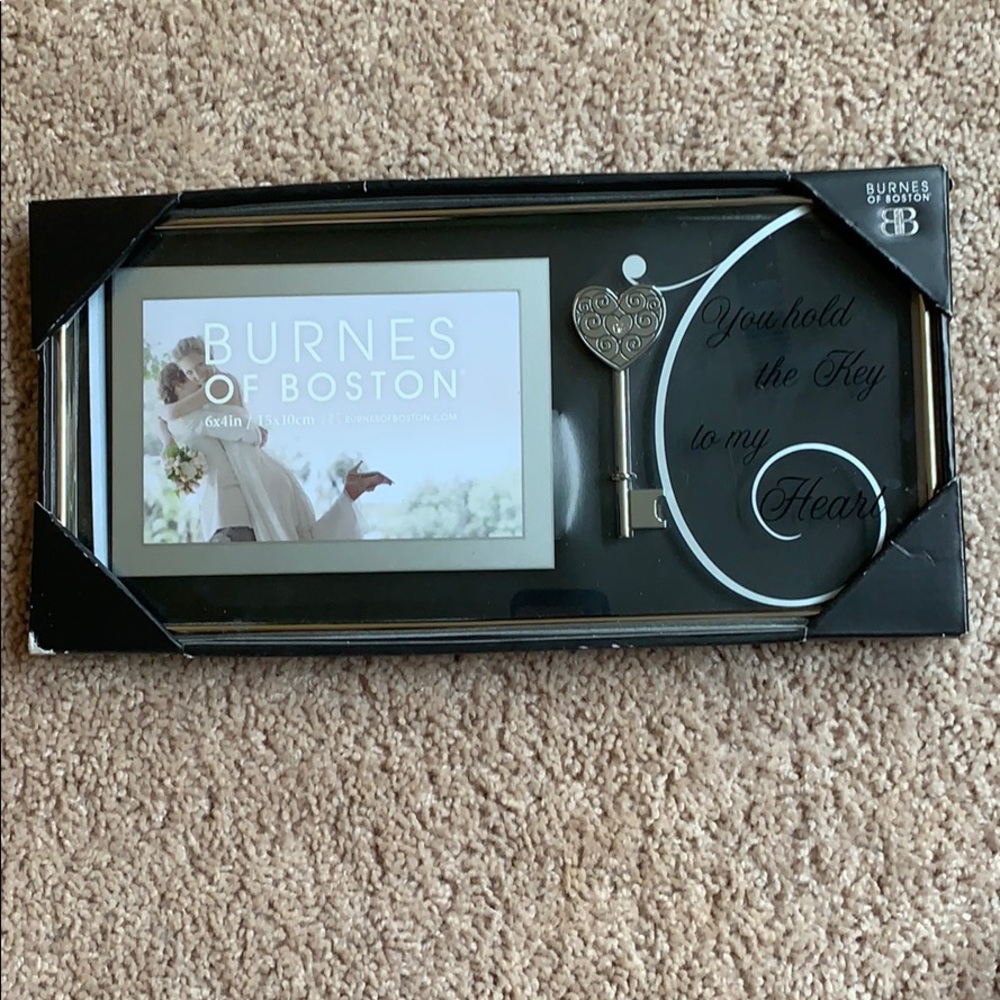 Romantic clear picture frame